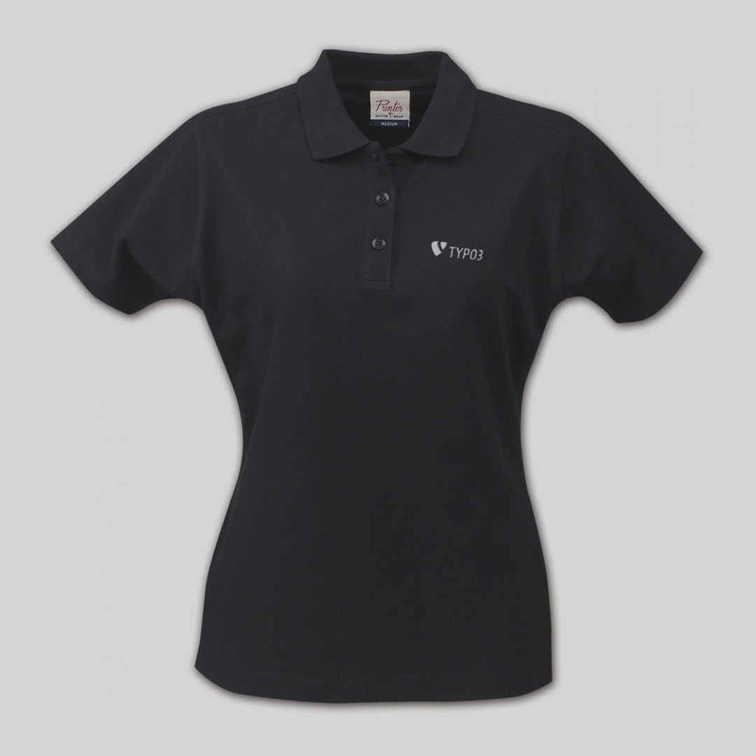 TYPO3 Ladies Polo Shirt "inspiring people to share"